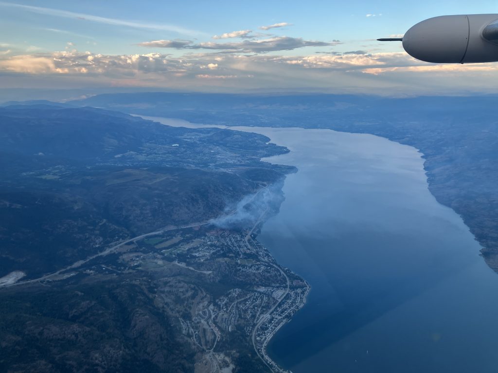 Peachland Mayor Praises Heroic Efforts Amidst Rapid Wildfire Expansion to 57 Hectares