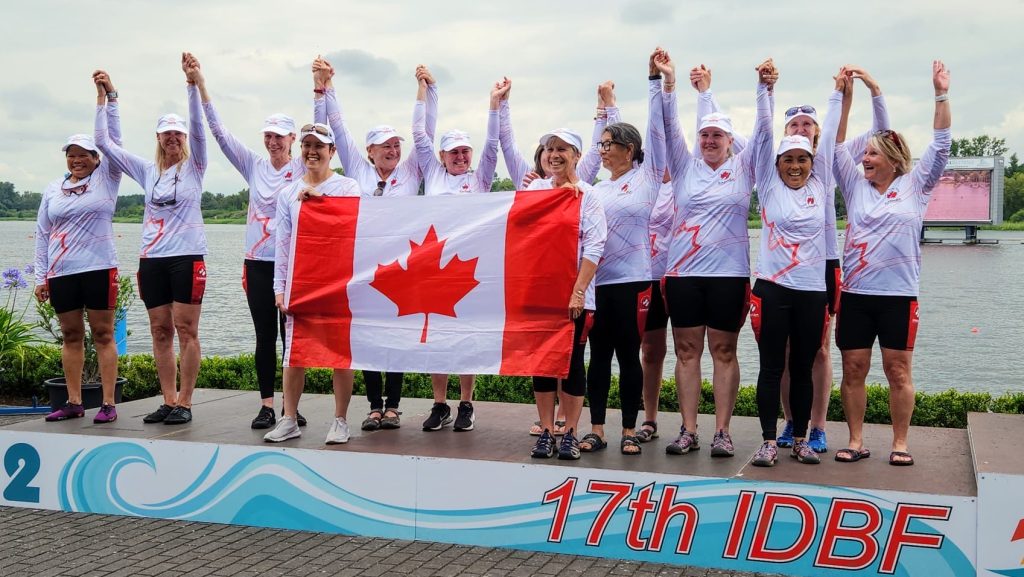 “Triumphant Return: Canadian Breast Cancer Survivors Clinch Gold at World Dragon Boat Championships”