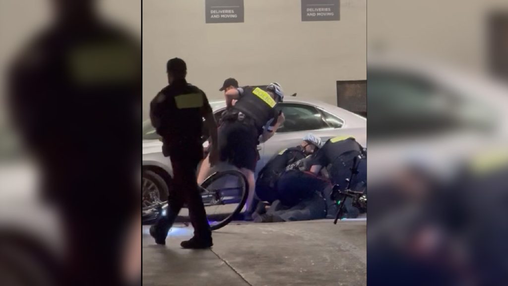 “Chaos in Downtown Toronto: Man Arrested After Multi-Car Collision During Police Chase”